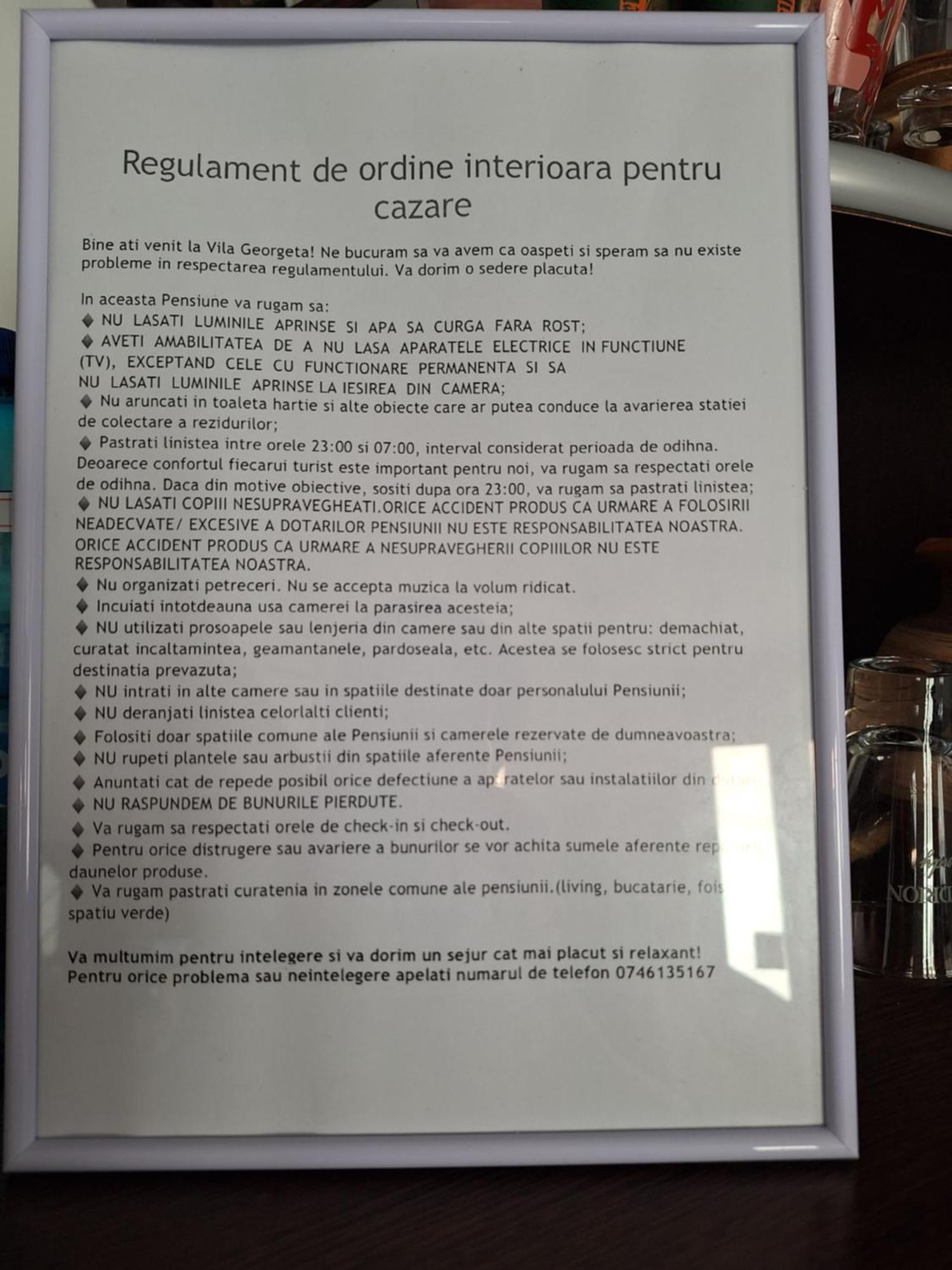 Vila Georgeta Zărneşti Eksteriør bilde